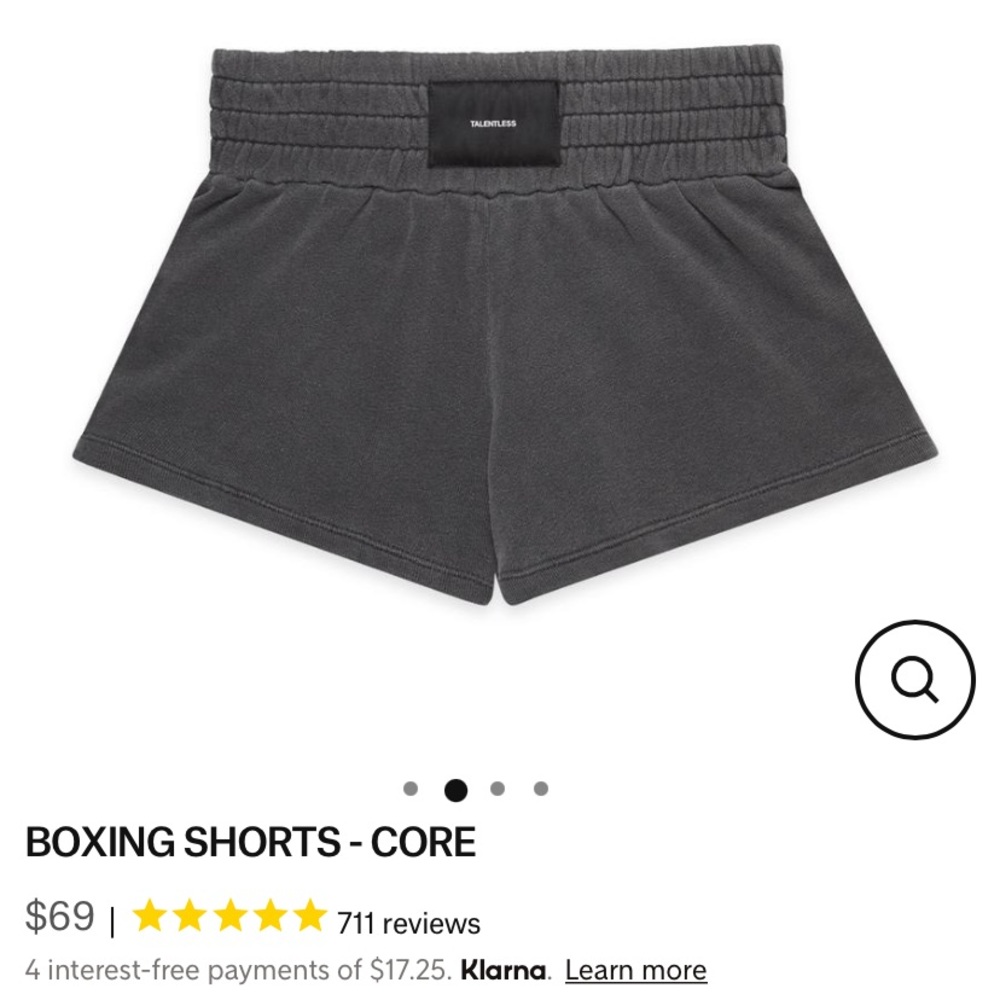 Talentless boxing shorts- core